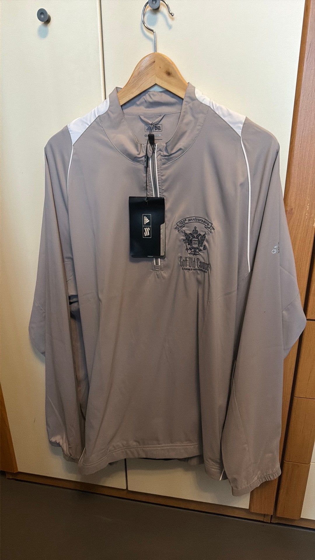 Adidas Golf windjack XXL, Sport en Fitness, Golf, Ophalen of Verzenden, Nieuw, Kleding, Overige merken