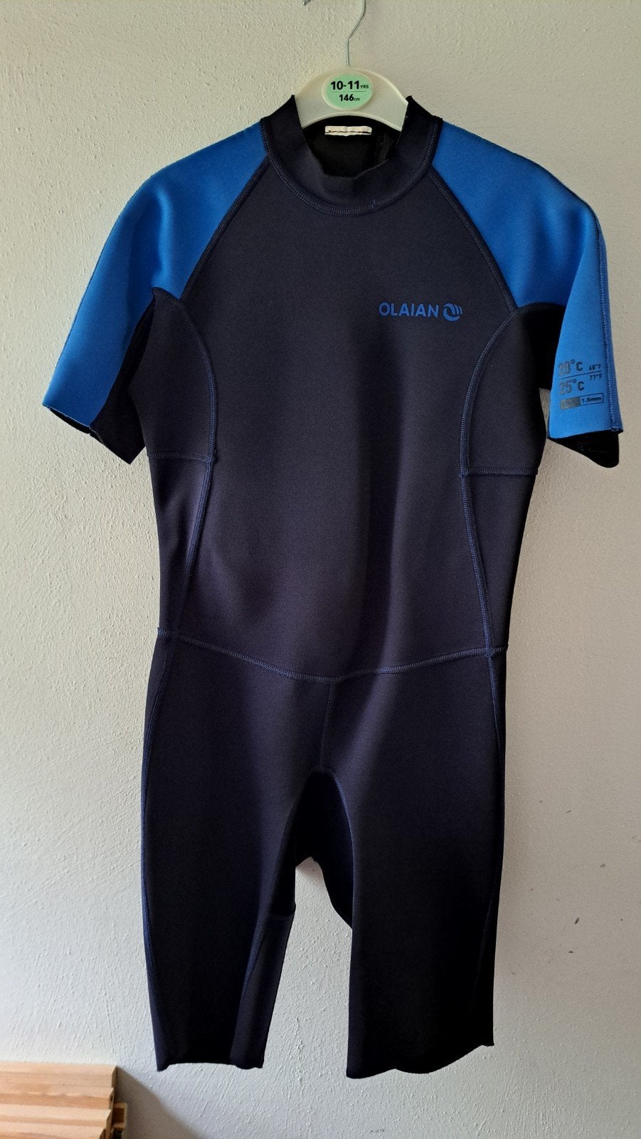 Olaian wetsuit 140 en zwemvest 25-40 kg, Watersport en Boten, Wetsuit, Kind, Olaian (Decathlon), Ophalen of Verzenden