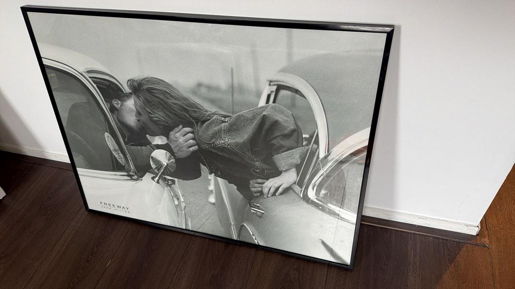 Schilderij 'Freeway' van Jane Hilton - Zwart-wit fotografie, Antiek en Kunst, Ophalen