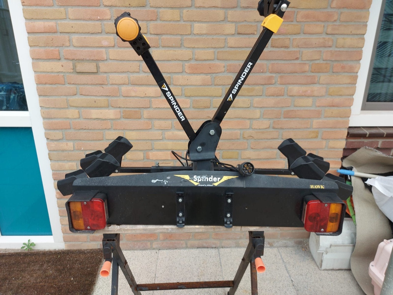 Spinder Hawk Trekhaakdrager - Fietsendrager, Ophalen of Verzenden, 2 fietsen, Gebruikt, Trekhaakdrager