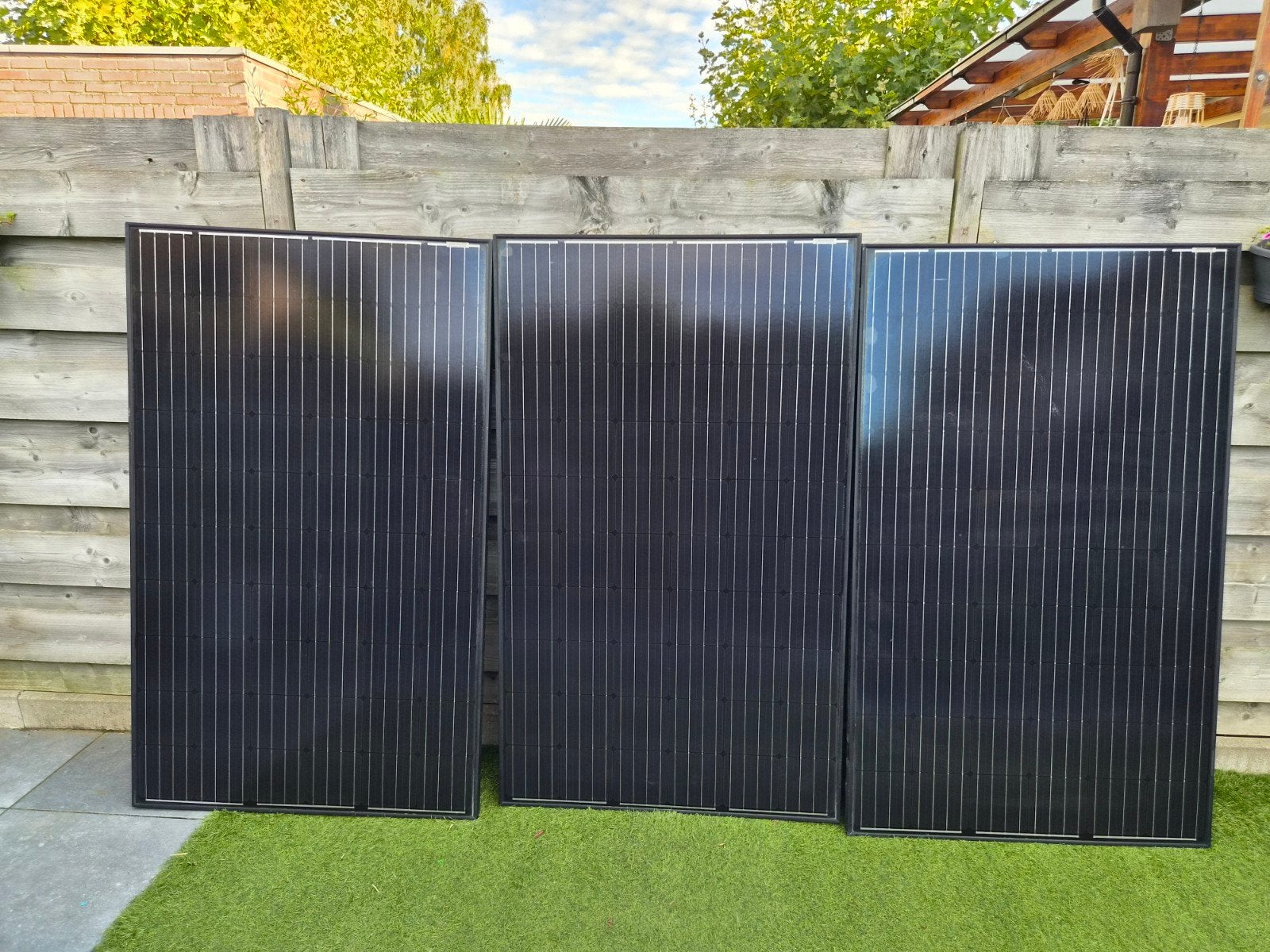 3 zonnepanelen Canadian Solar 275w, Ophalen, Gebruikt