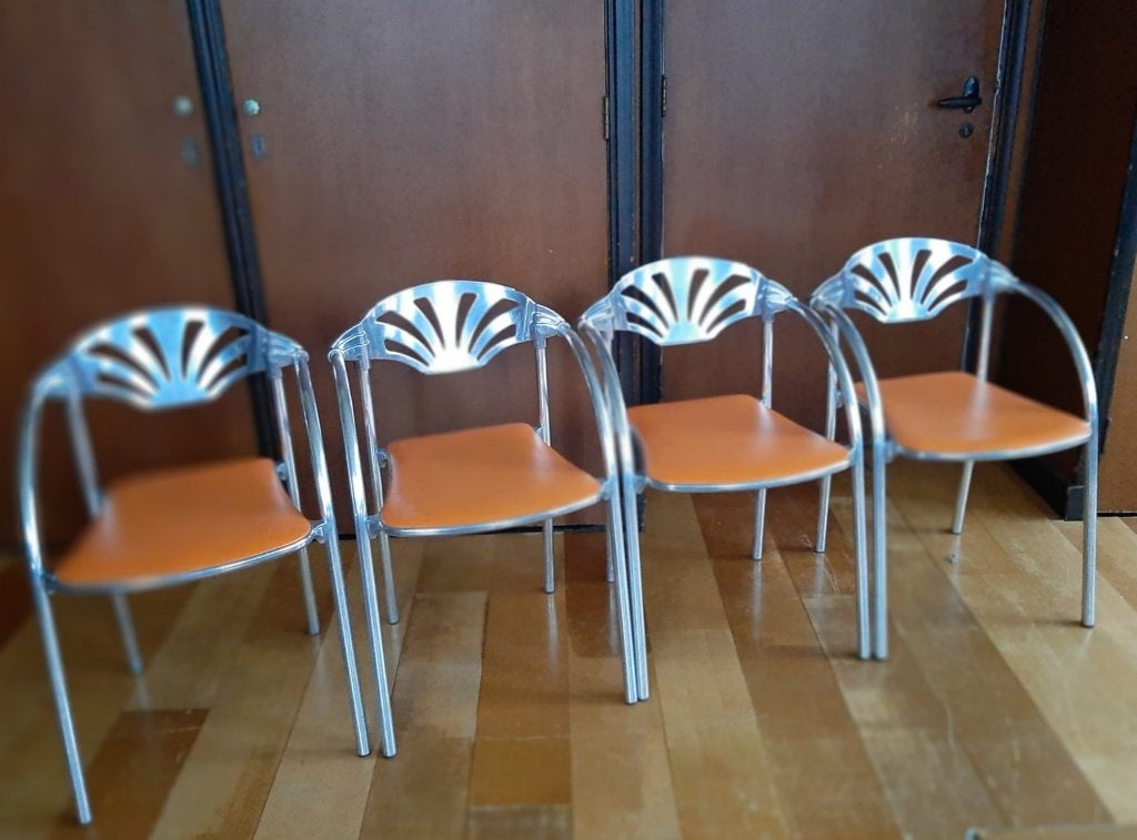 Studio Simonetti design 80, 90 jaren vintage stapelbaar, Huis en Inrichting, Ophalen, Gebruikt, Overige kleuren, Art deco