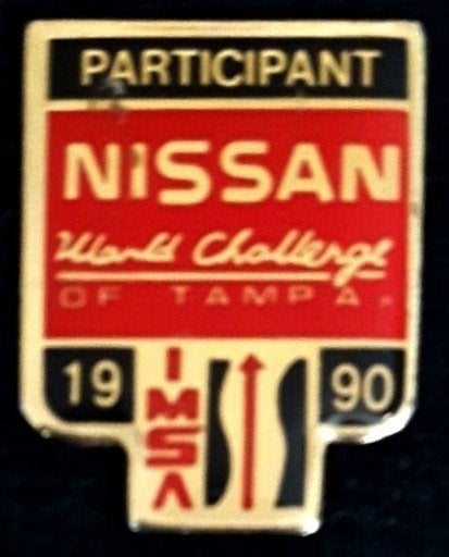 Nissan World Challenge of Tampa 1990, Verzenden, Nieuw, Sport, Speldje of Pin
