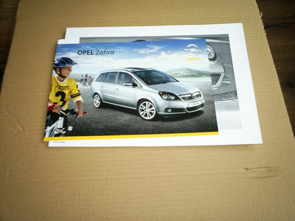 Opel Zafira + Prijslijst 5 / 2007 64 pag., Verzenden, Zo goed als nieuw, Opel