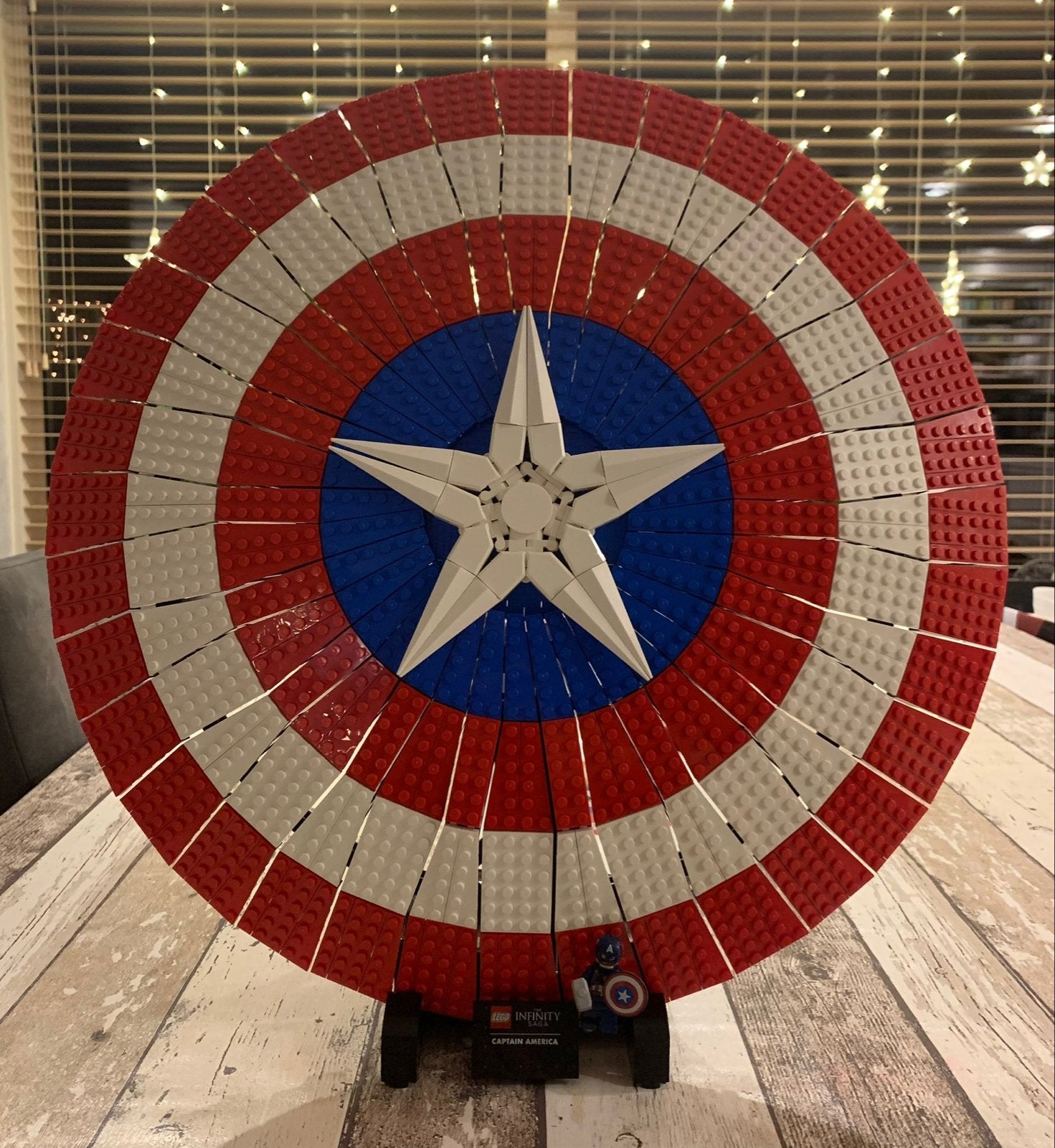 LEGO Captain America's Schild (76262) - Marvel Infinity Saga, Ophalen, Marvel, Lego, Zo goed als nieuw