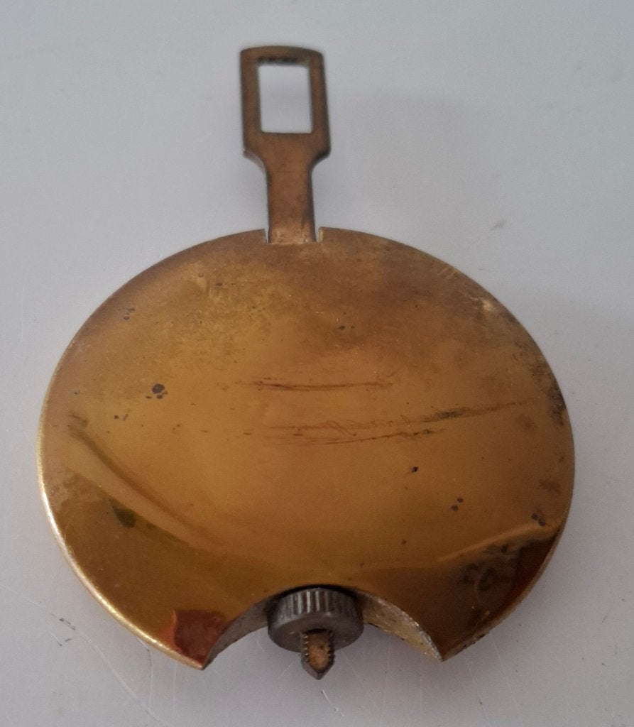 Pendule klok slingertje 6 cm., Antiek en Kunst, Antiek | Klokken, Ophalen of Verzenden