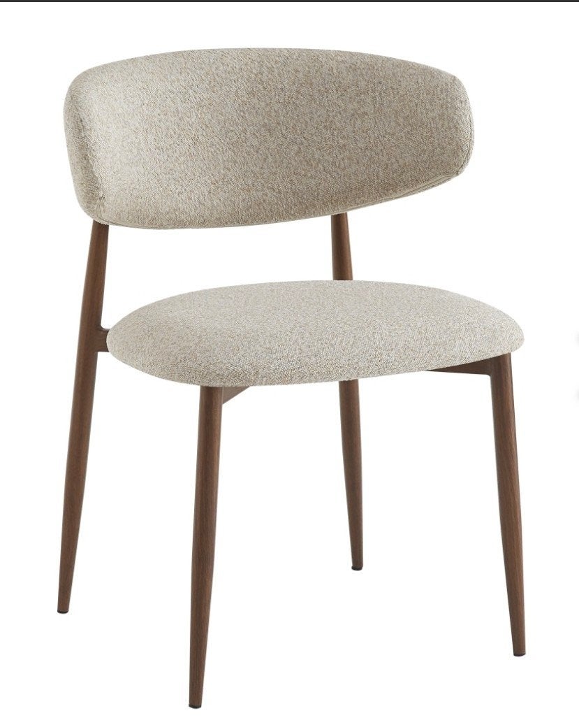 Trendy stoel scandinavisch design horeca partij stoelen, Nieuw, Ophalen of Verzenden, Stof, Grijs