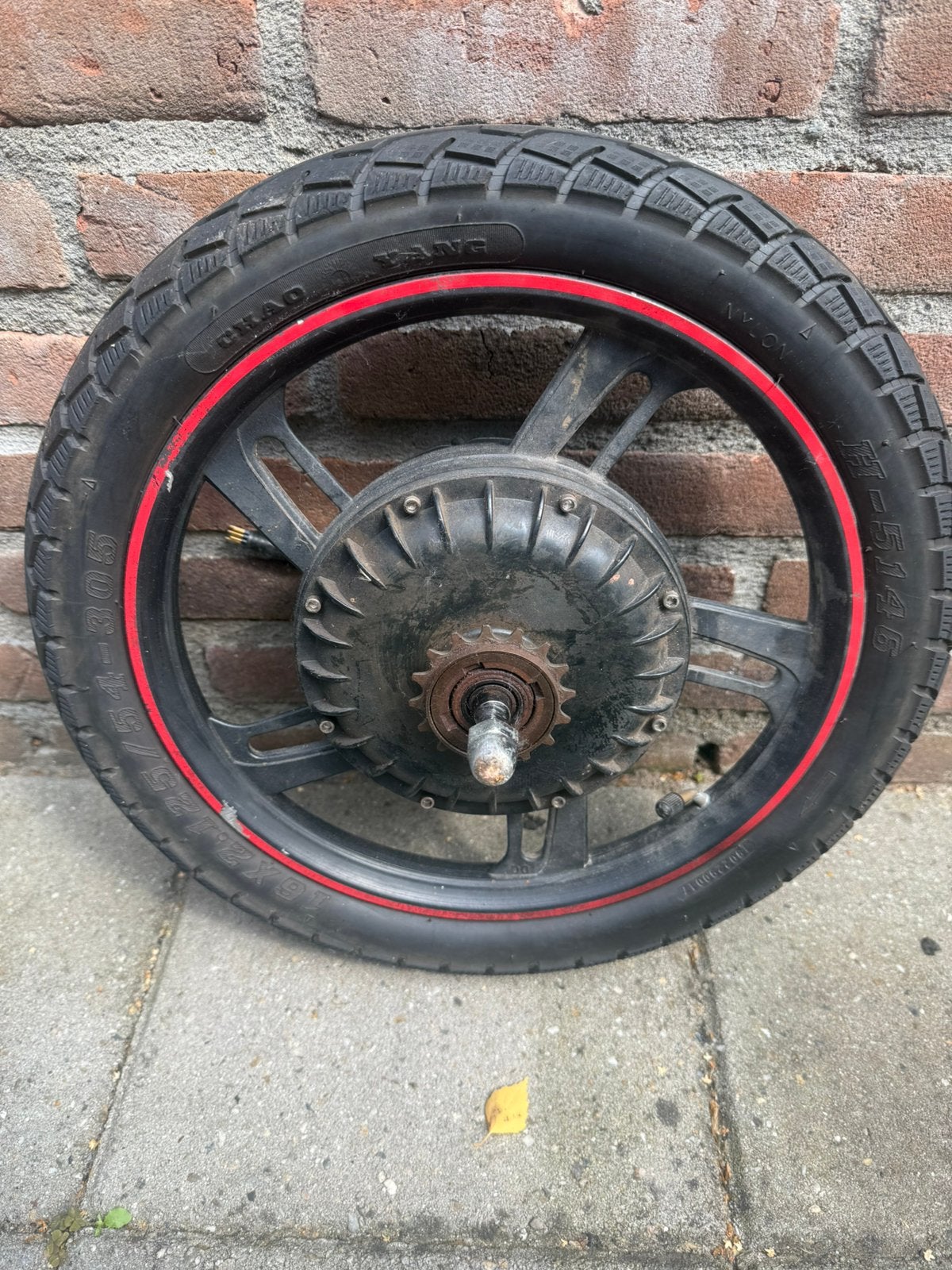 Windgo 16 inch achtermoter, Ophalen, Zo goed als nieuw, Overige typen