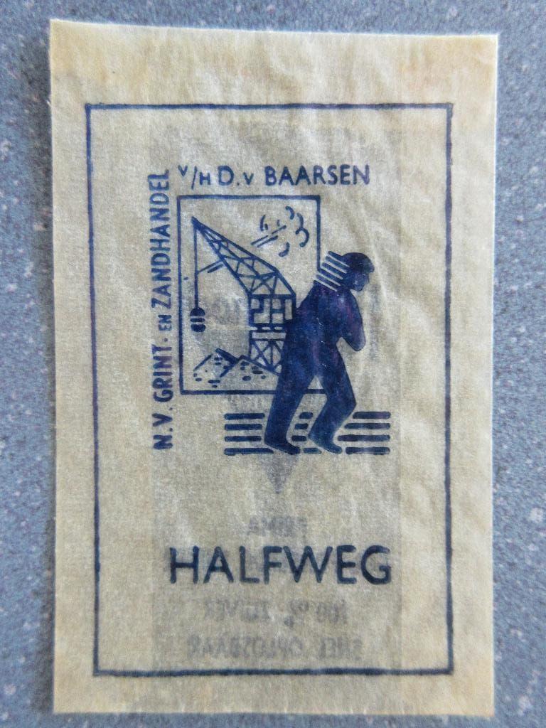 Halfweg, grint- en zandhandel v/h D. van Baarsen, Verzamelen, Verzenden, Nederland