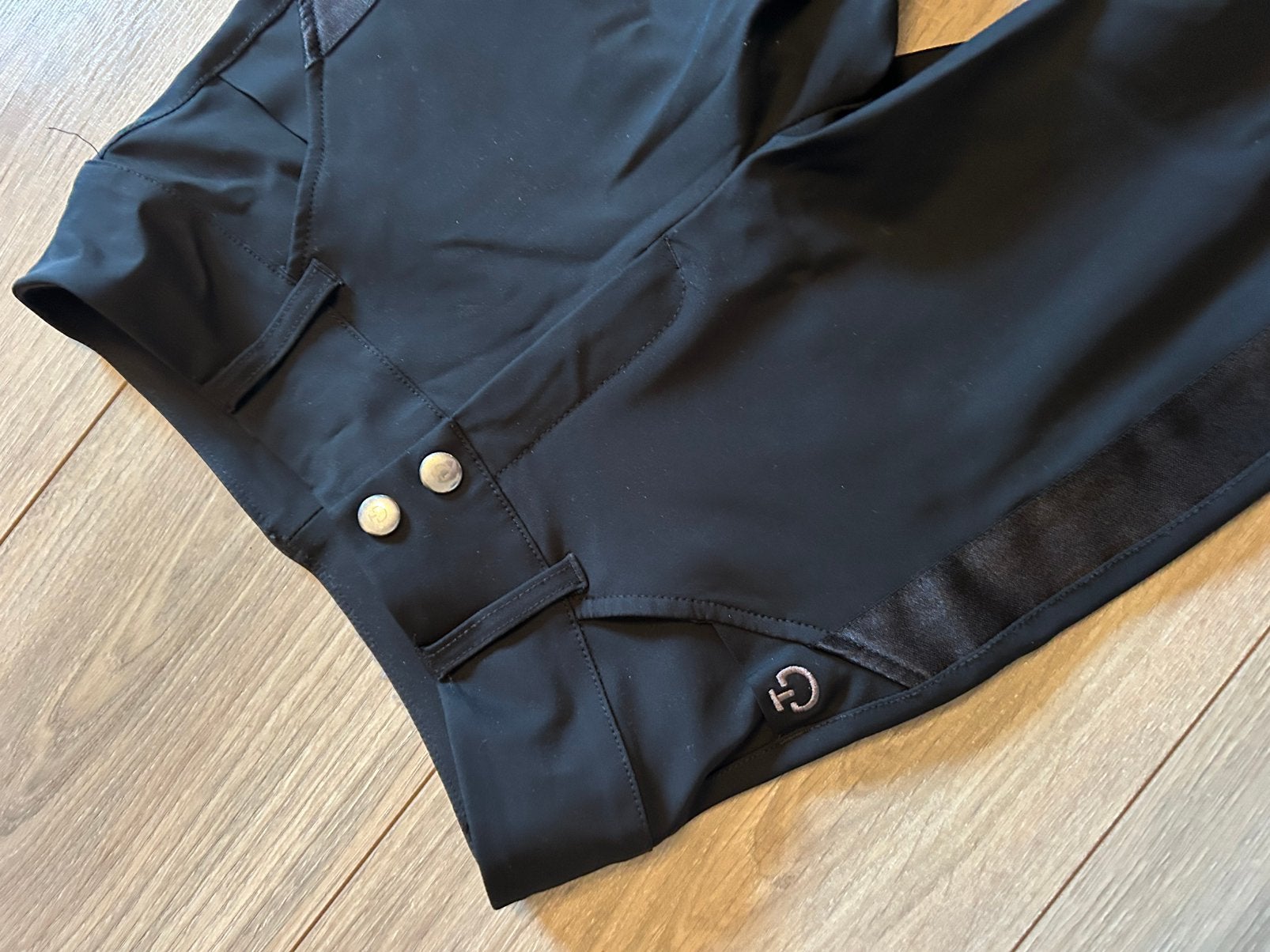 Hele mooie zgan Cavalleria Toscana rijbroek, Dieren en Toebehoren, Dressuur, Zo goed als nieuw, Zwart, Dames