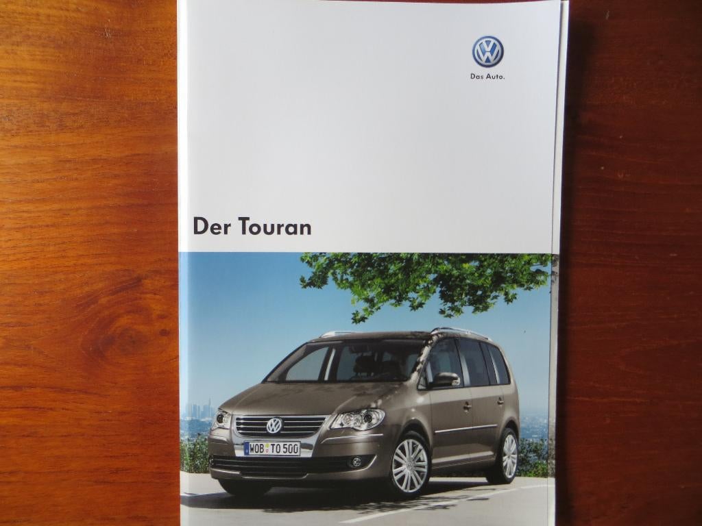 Volkswagen Touran (okt. 2007) met 2 bijlagen, Ophalen of Verzenden, Nieuw, Volkswagen