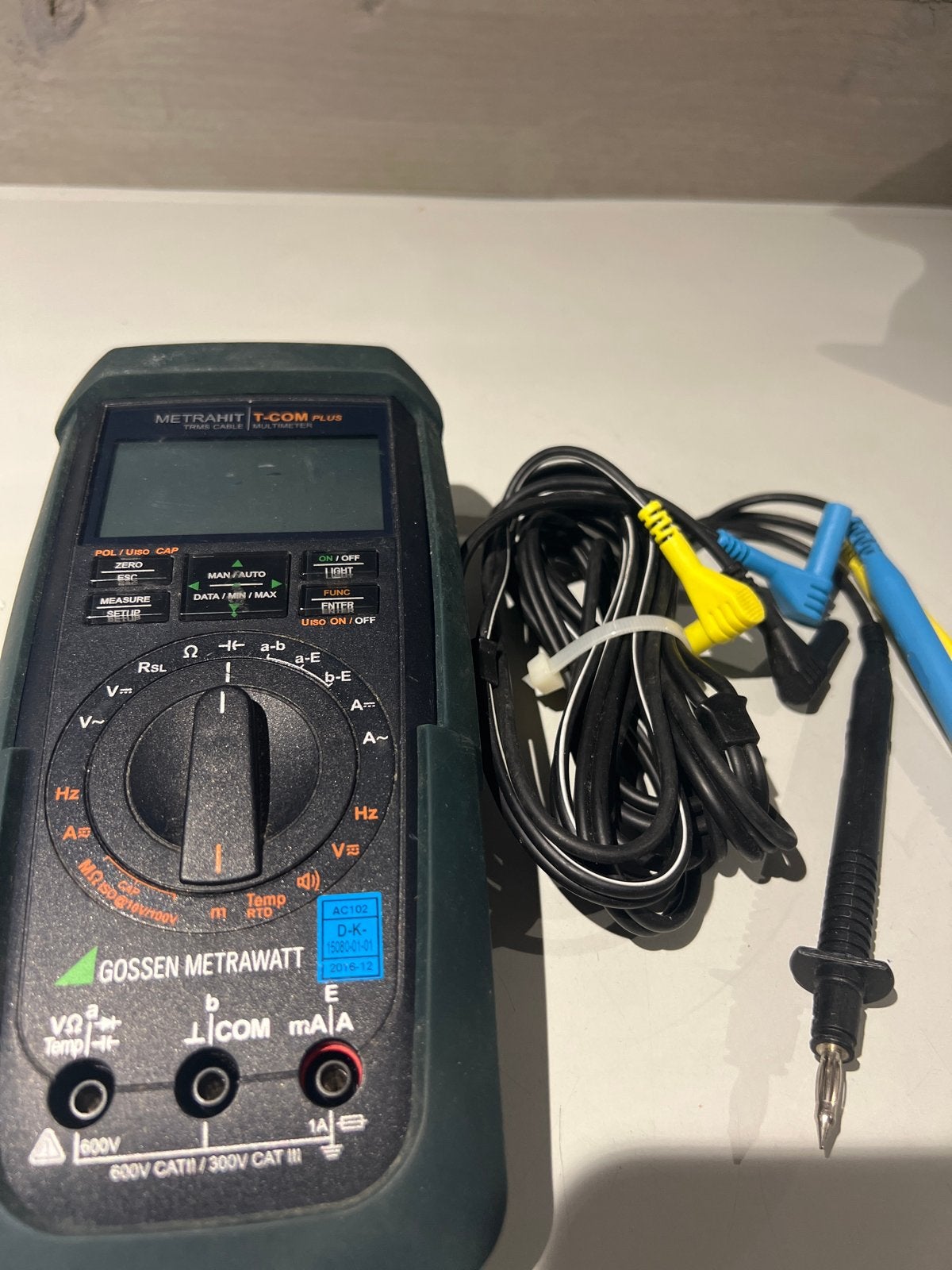 Gossen Metrawatt Metrahit T-COM Plus Multimeter, N, Ophalen of Verzenden, N, N