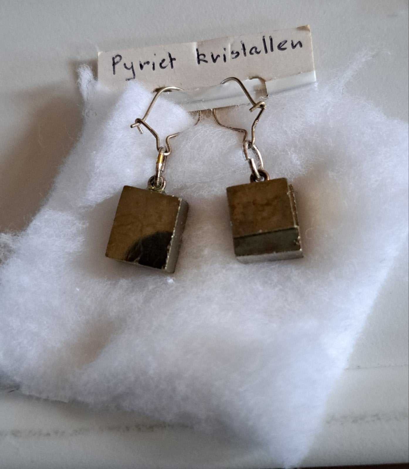 Pyriet Kristal Oorbellen - Handgemaakt, Ophalen, Hangers