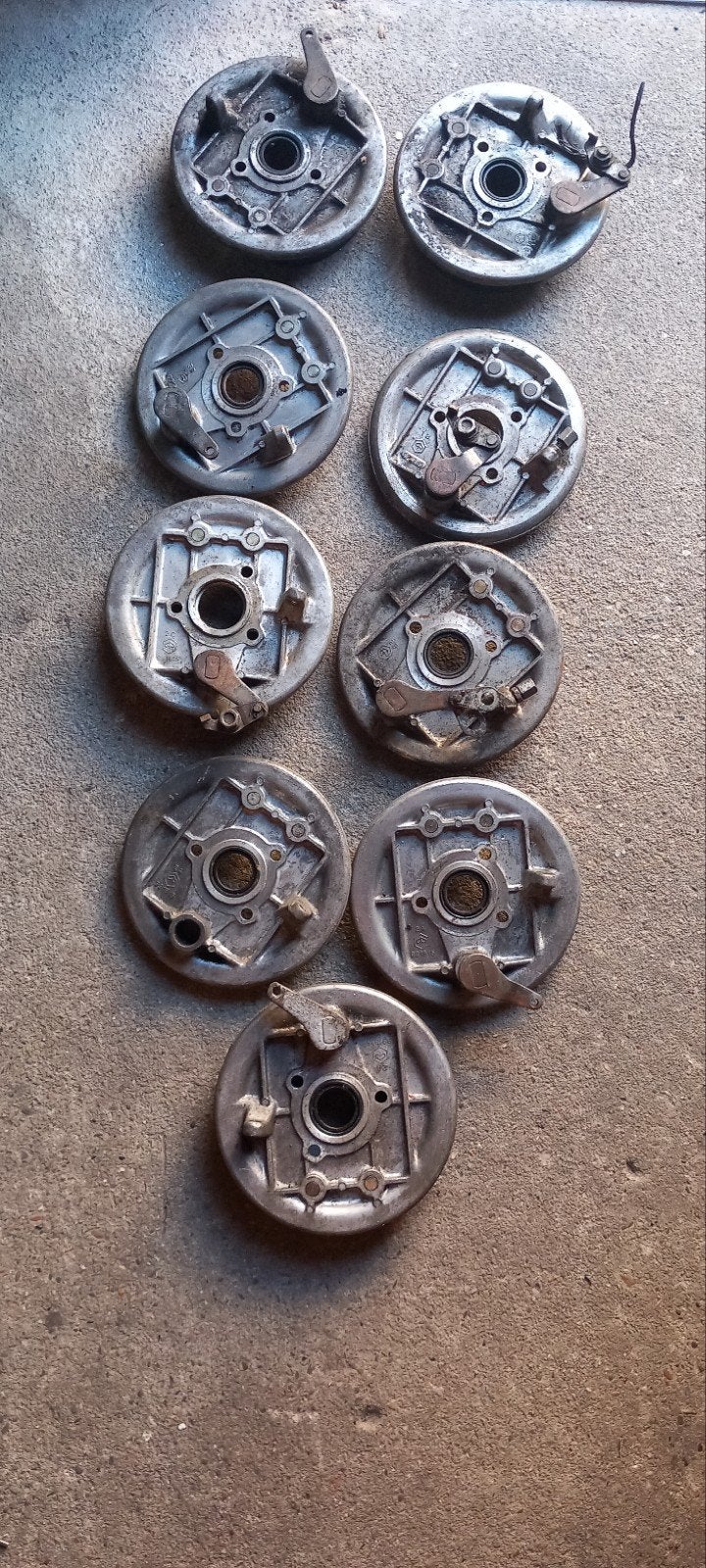 Originele Piaggio Remankerplaten 99815, Ophalen of Verzenden, Gebruikt, Overige typen, Overige merken