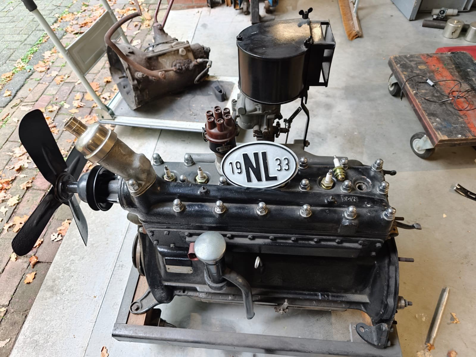 Zeldzame Mercedes-Benz Motorblok uit 1933 - Museumstuk, Ophalen, Gebruikt, Mercedes-Benz