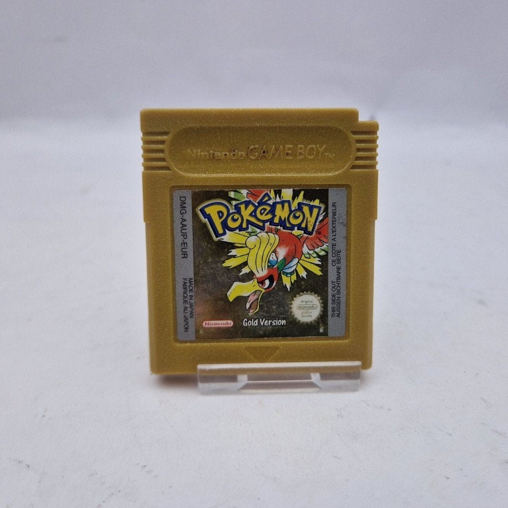 Pokémon Gold version Gameboy | Nu voor maar €59,99, Gebruikt, 1 speler, Ophalen of Verzenden, Role Playing Game (Rpg)