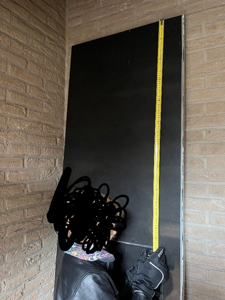 Gratis keukenbladen op te halen, Ophalen, Gebruikt, 200 cm of meer, Zwart