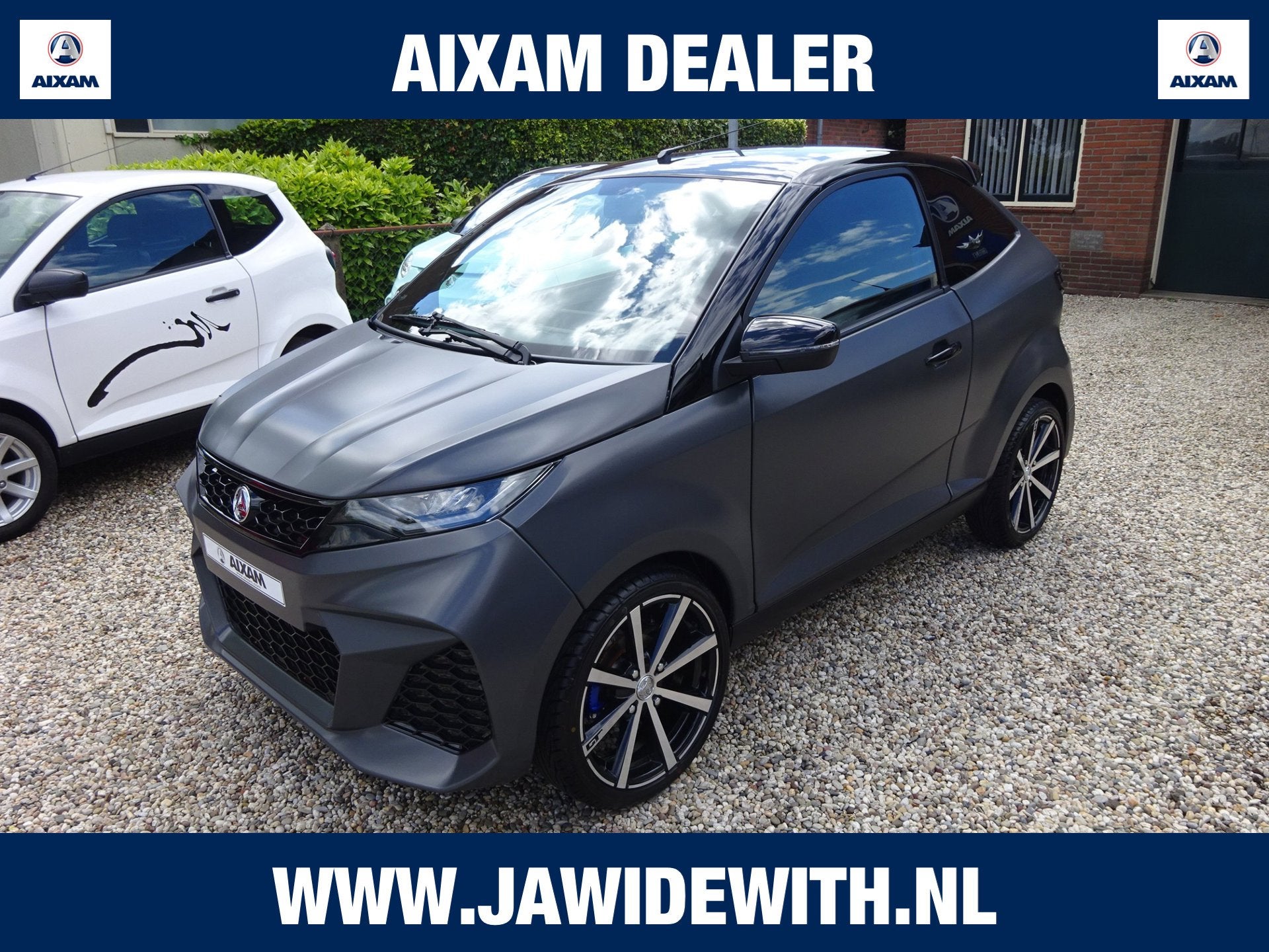 Aixam Coupé GTI NIEUW DASHBOARD Achteruitrijcamera, Parkeer, Gebruikt, Overige merken
