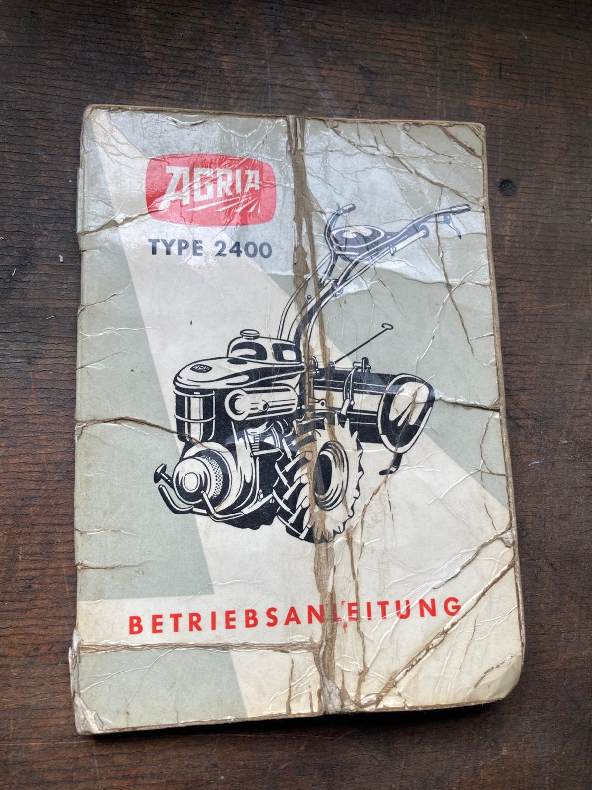Agria 2400 handleiding, Ophalen of Verzenden, Zo goed als nieuw, Overige typen