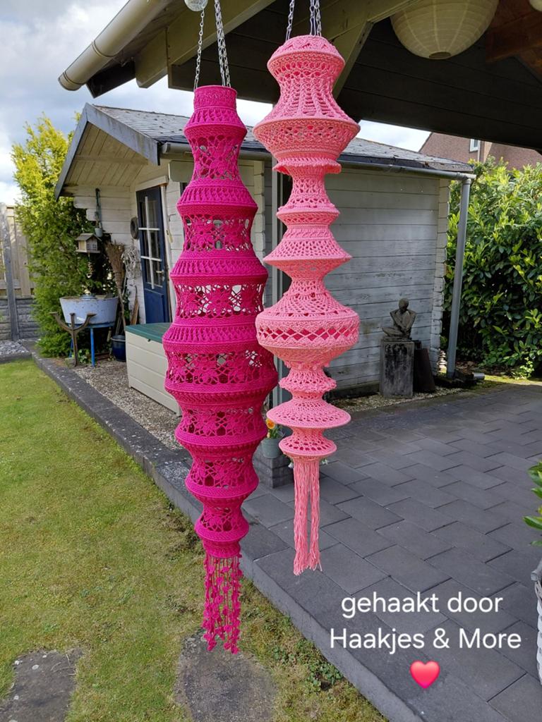 Kroonluchters gehaakt lampen visnetlamp, Ophalen of Verzenden