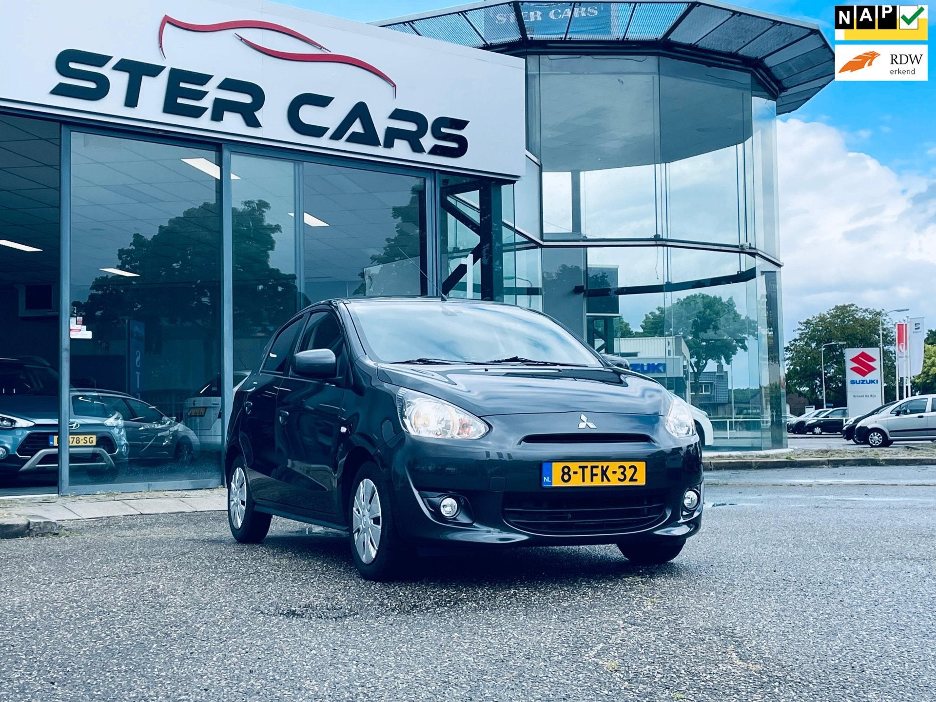 Mitsubishi Space Star 1.2 Invite|Automaat|KM 66500 NAP|Airco, Auto's, Euro 5, Gebruikt, 200 kg, 840 kg