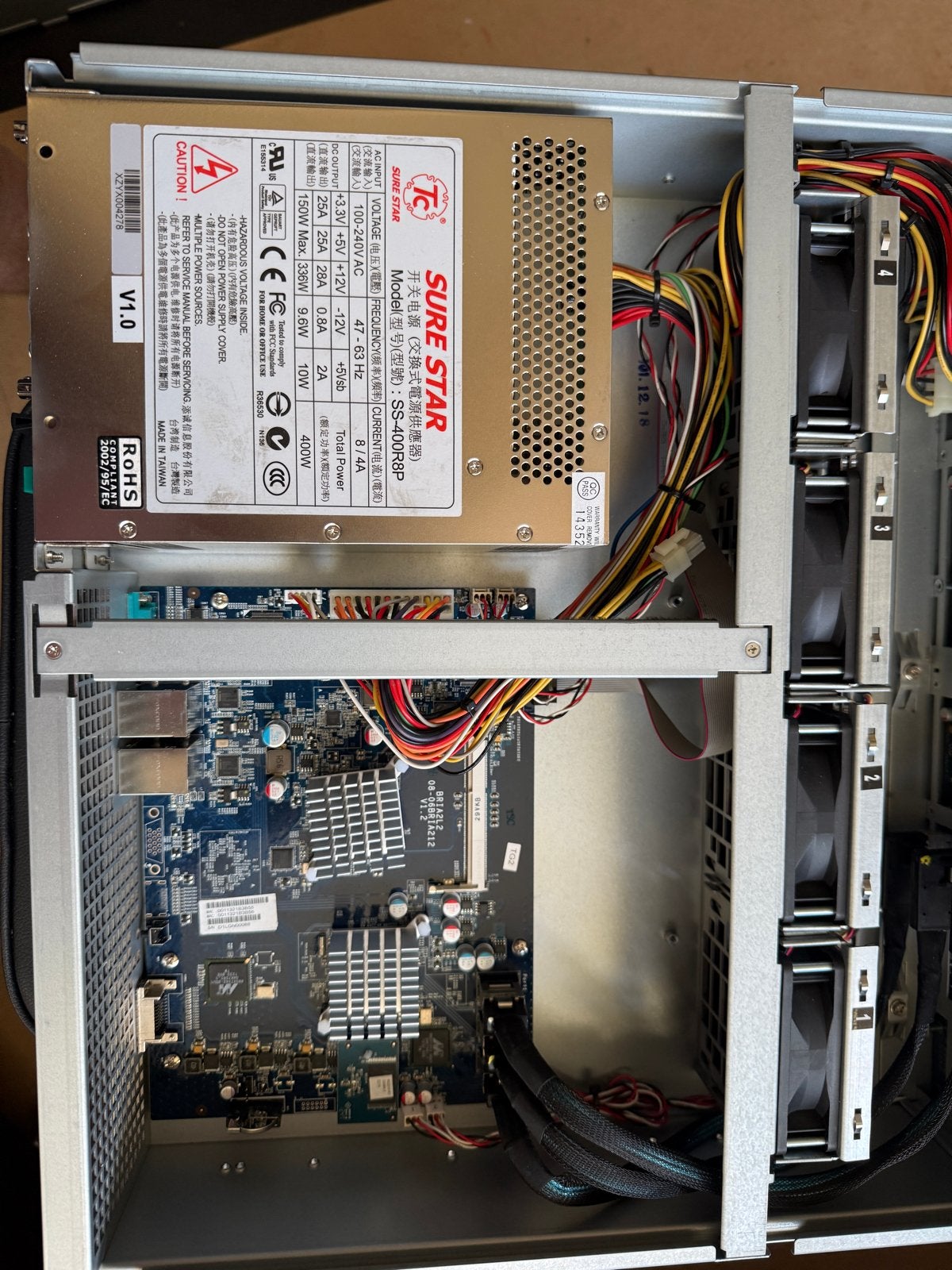 Synology RackStation RS2212RP+ NAS Server, Computers en Software, Ophalen of Verzenden, Gebruikt