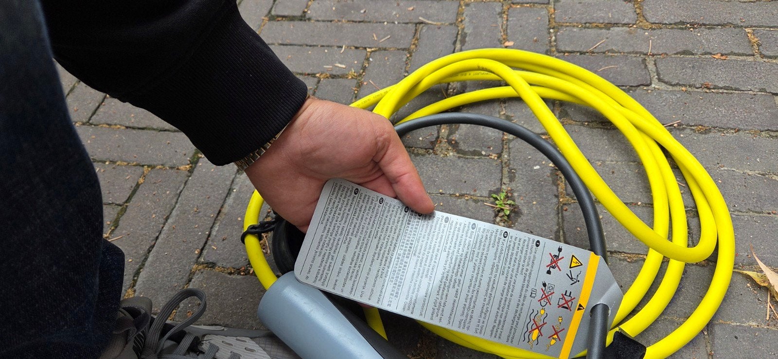 orginele Draagbare EV Laadkabel Type 2 naar Schuko (230V), Ophalen of Verzenden, Nieuw
