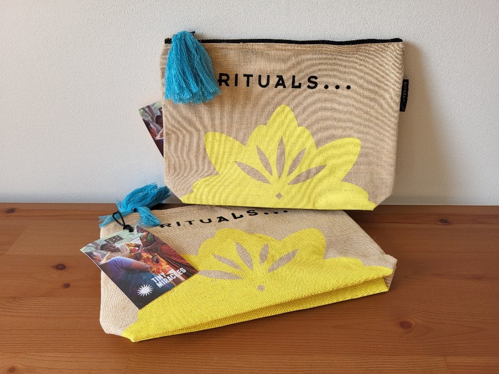 Rituals of Seshen - Cotton Velvet Pouch - Limited Edition, Ophalen of Verzenden, Nieuw, Meerkleurig, Dame