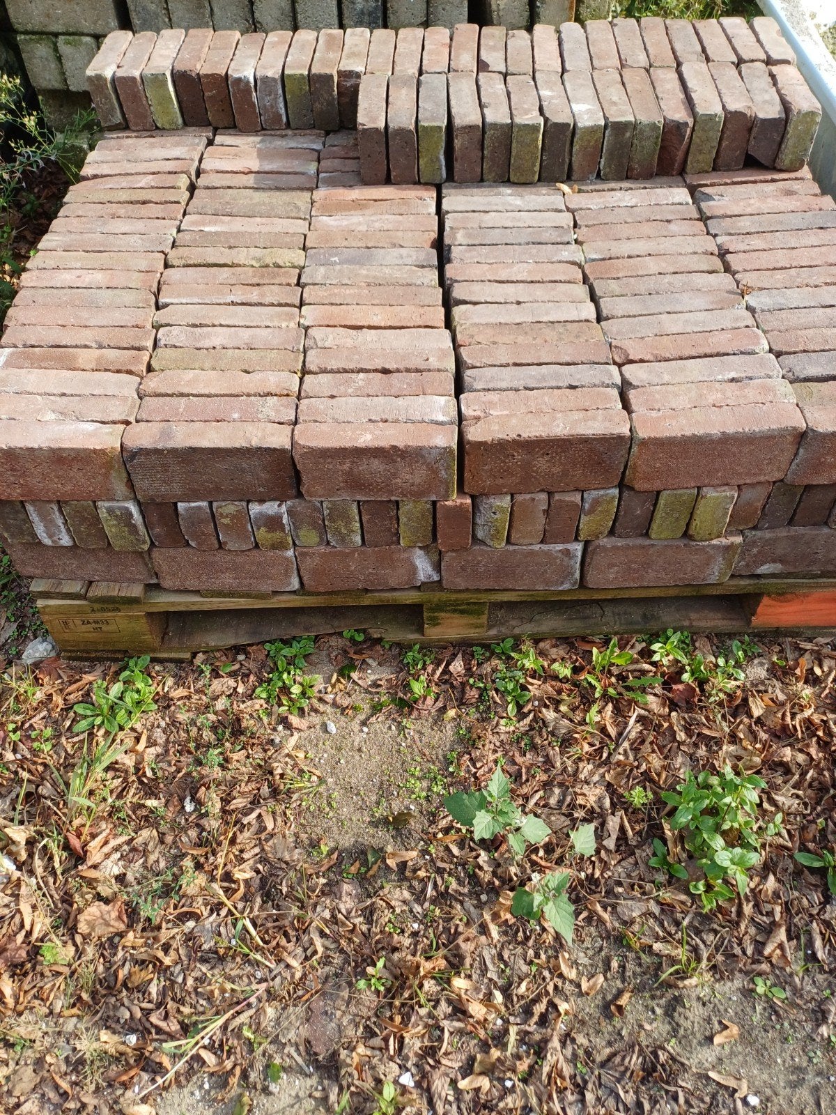 Nieuw gebakken waaltjes - 415 stuks, Ophalen, Zo goed als nieuw, Minder dan 5 m², Klinkers