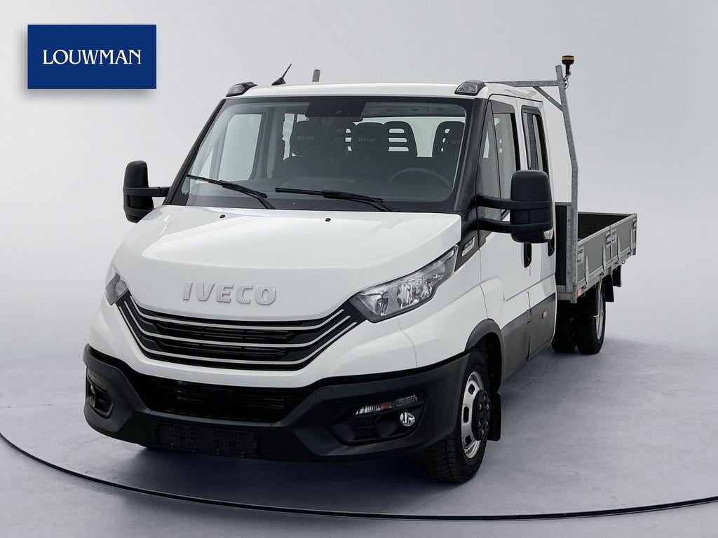 Iveco Daily 35C18H 3.0 Open laadbak 179pk Automaat Dubbele c, Auto's, Bestelauto's, Automaat, Gebruikt, Euro 6, 4 cilinders