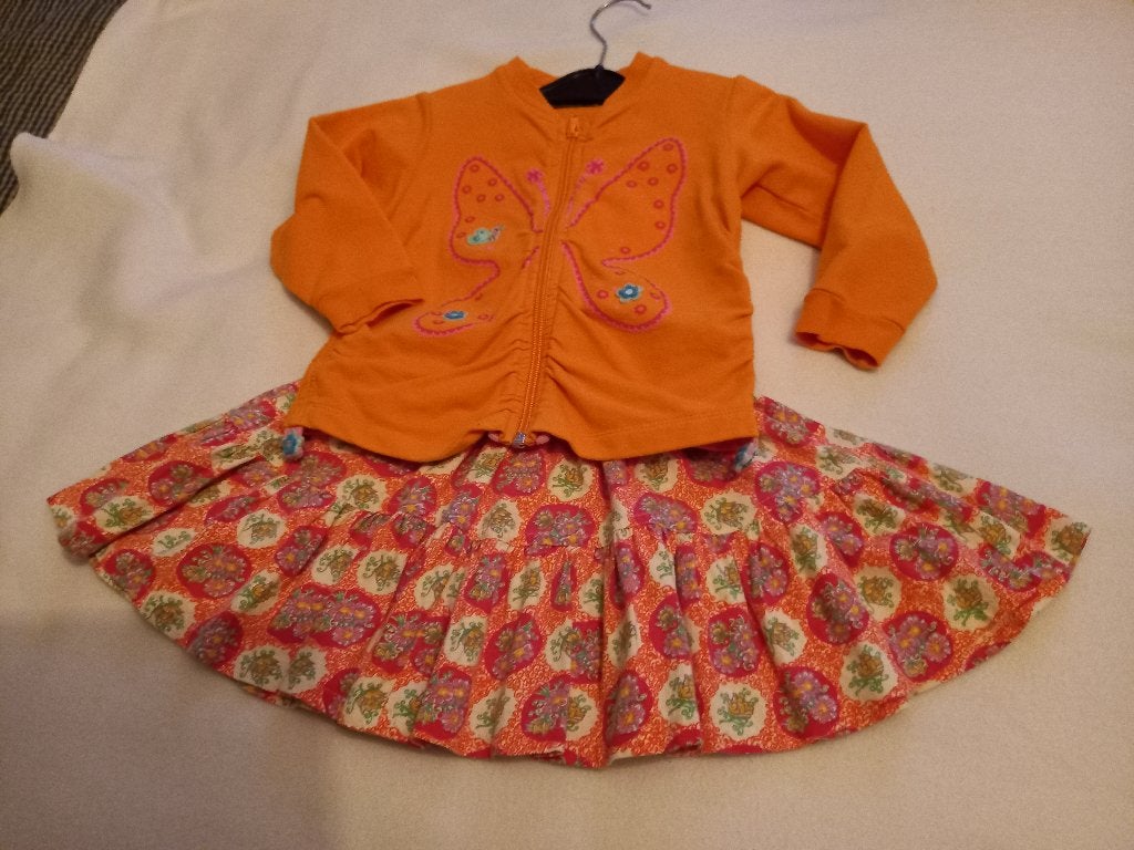 11 stuks shirt jurk rok vest mt 92  OILILY, Ophalen of Verzenden, Zo goed als nieuw, Maat 92