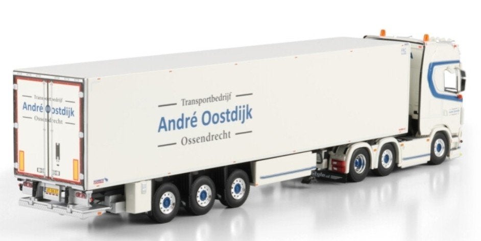 WSI SCANIA S HIGHLINE + KOELTRAILER - ANDRÉ OOSTDIJK, Wsi, ., Nieuw, Ophalen of Verzenden