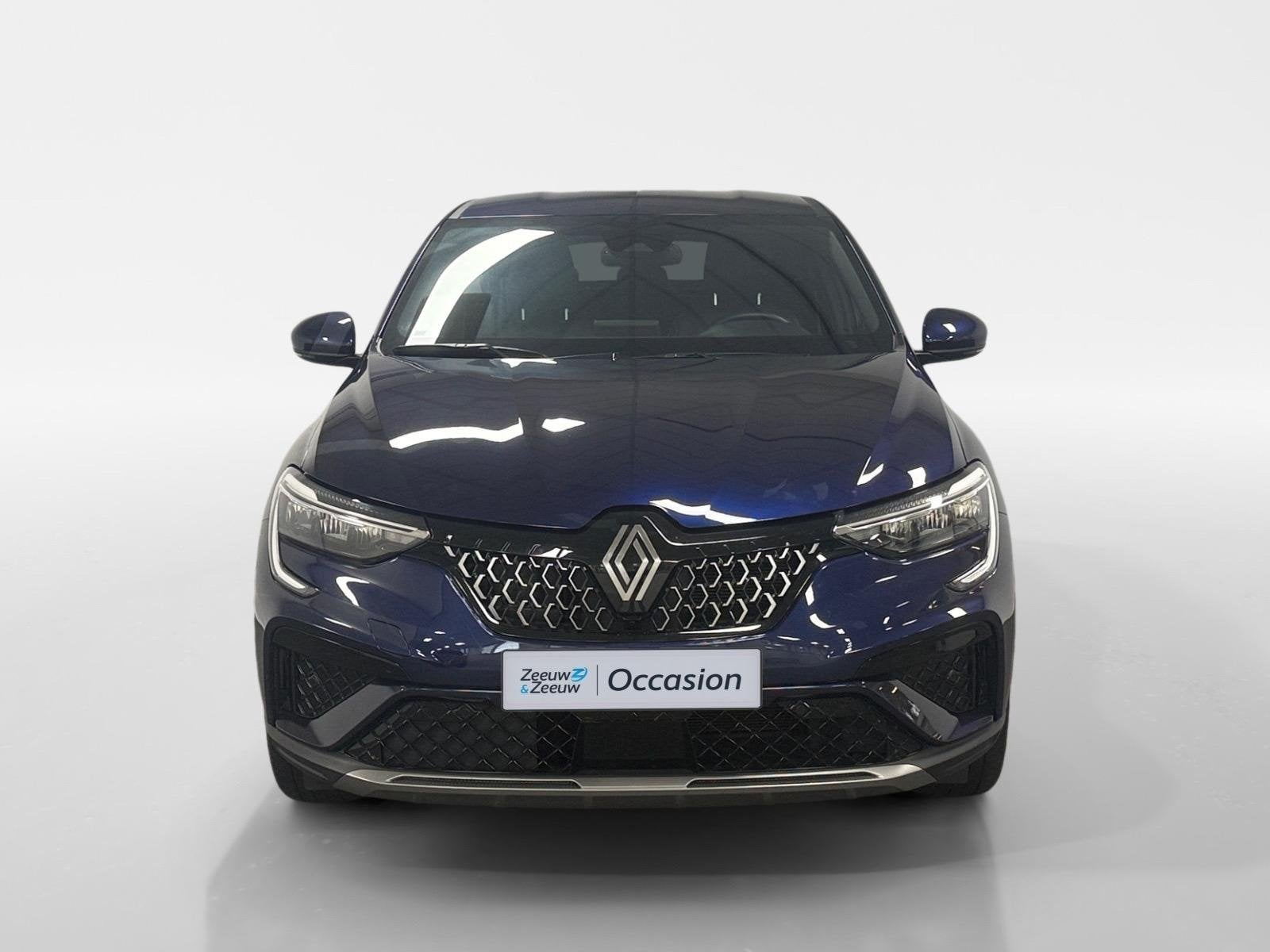 Renault Arkana 1.6 E-Tech full hybrid 145 techno AUTOMAAT NA, Auto's, Gebruikt, Euro 6, Blauw, Leder en Stof