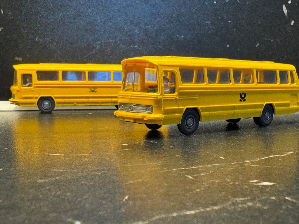 Bus-3498: Mercedes O 302 Postbus van de DBP [3], Ophalen of Verzenden, Gebruikt, Bus of Vrachtwagen, Wiking