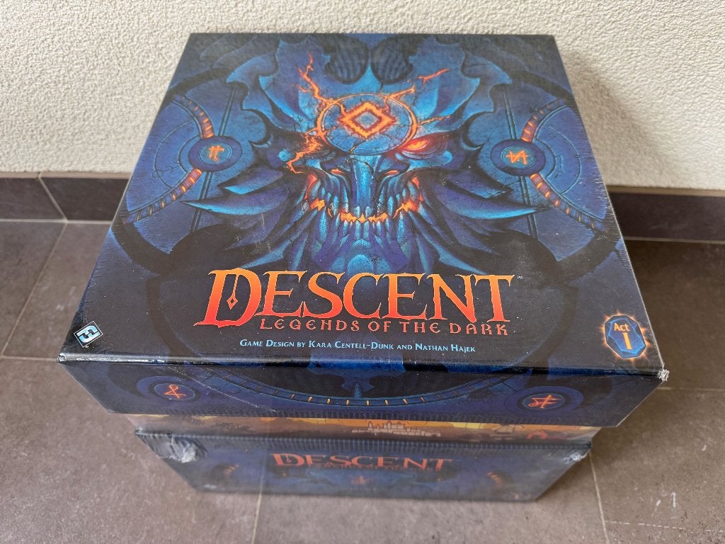 Descent Legends of the dark, ENG versie, Een of twee spelers, Ophalen, Nieuw, Fantasy Flight Games