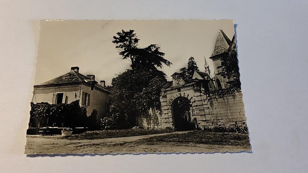 Frankrijk 6 CUNAULT (Maine-et-Loire) L'Entrée du Château, Ophalen of Verzenden, Voor 1920, Frankrijk