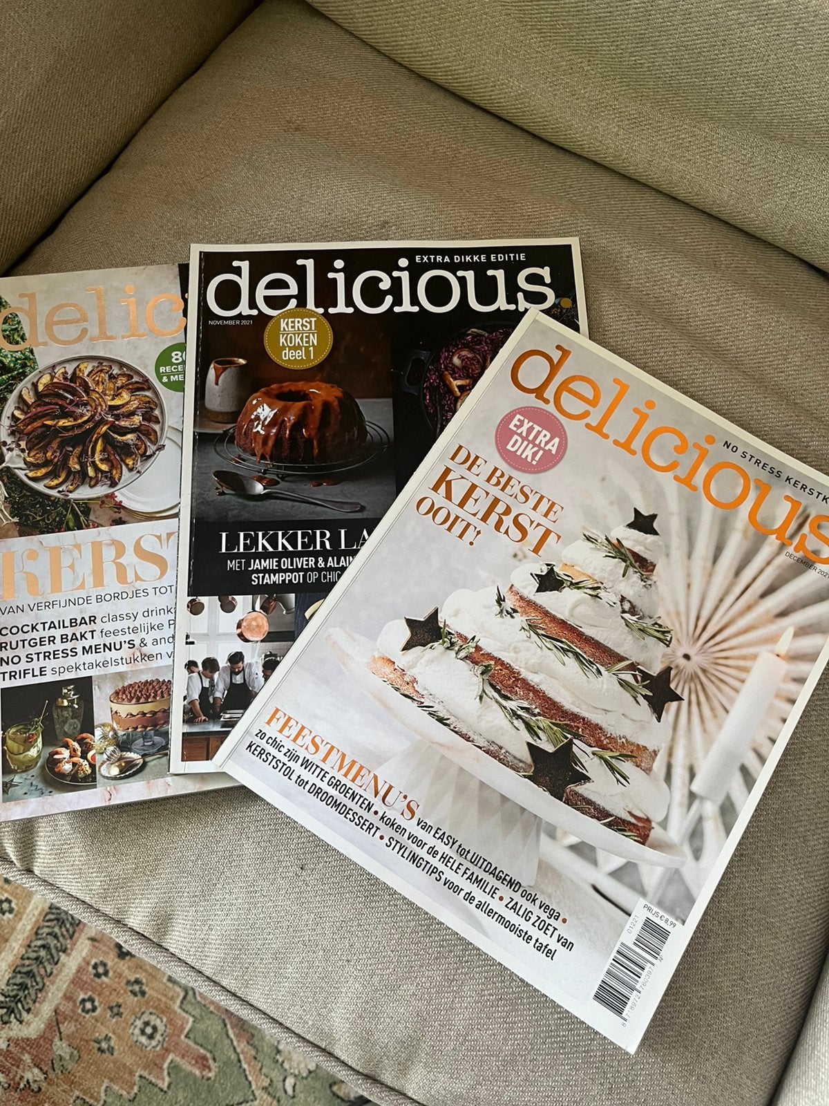 Delicious Kerst, Boeken, Ophalen of Verzenden, Zo goed als nieuw
