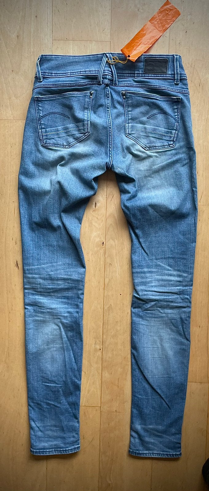 G Star RAW Lynn Mid Skinny jeans spijkerbroek W27 L34, Ophalen of Verzenden, Zo goed als nieuw, Blauw