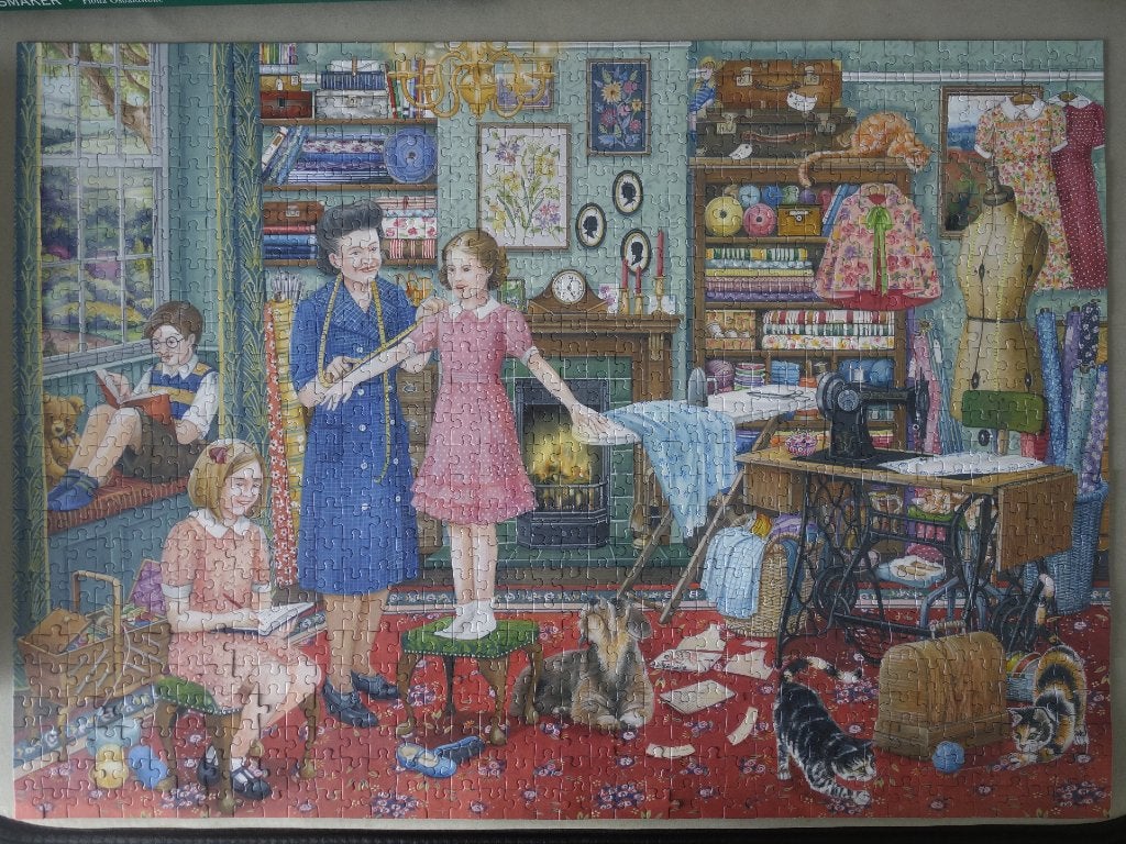 6 falcon puzzels 1000 st compleet, Ophalen of Verzenden, 500 t/m 1500 stukjes, Zo goed als nieuw