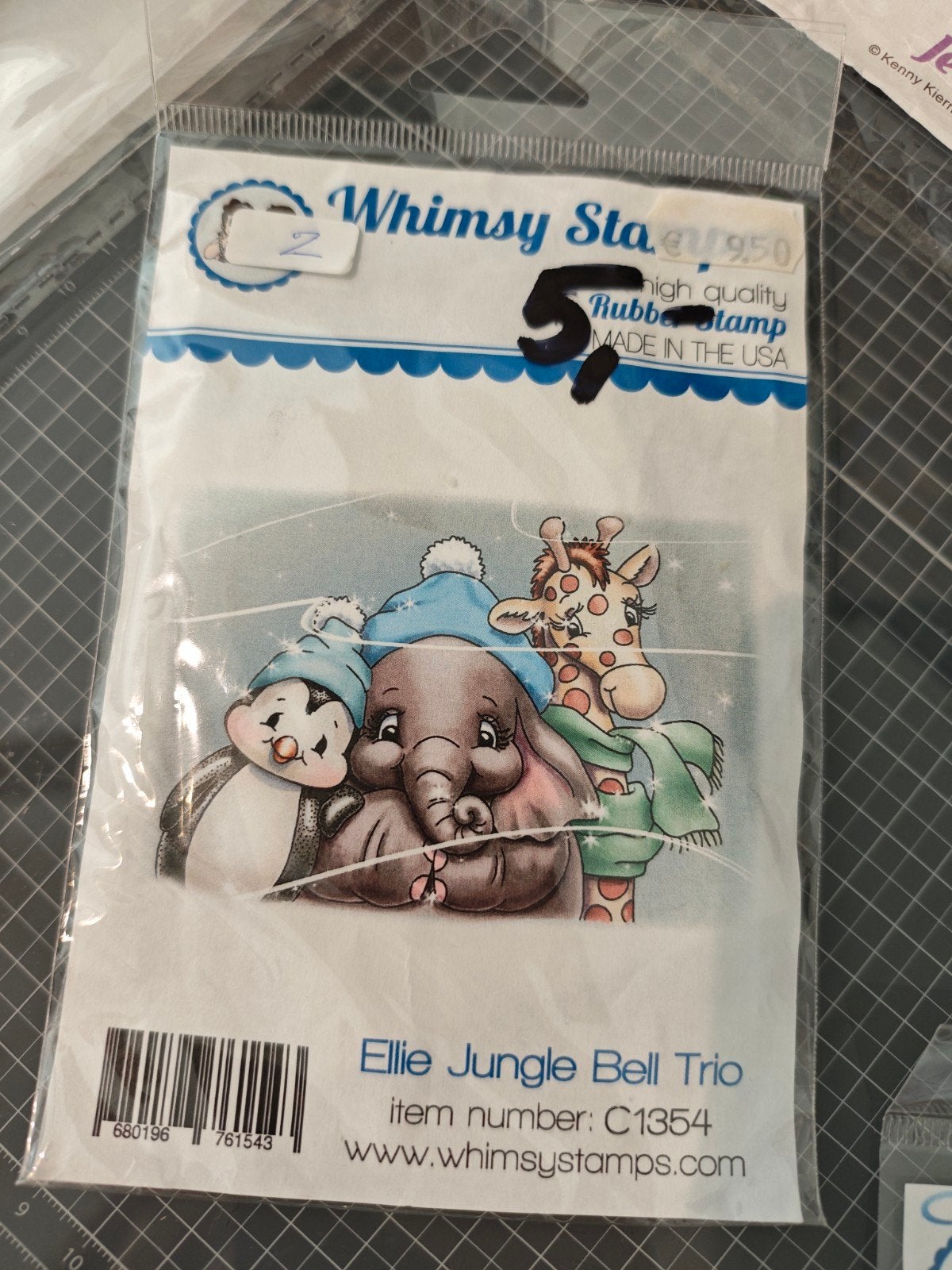 Whimsy Stamps Stempelsets - Diverse Kerstthema's, Handgemaakt, Meerkleurig, Ophalen of Verzenden, Zo goed als nieuw