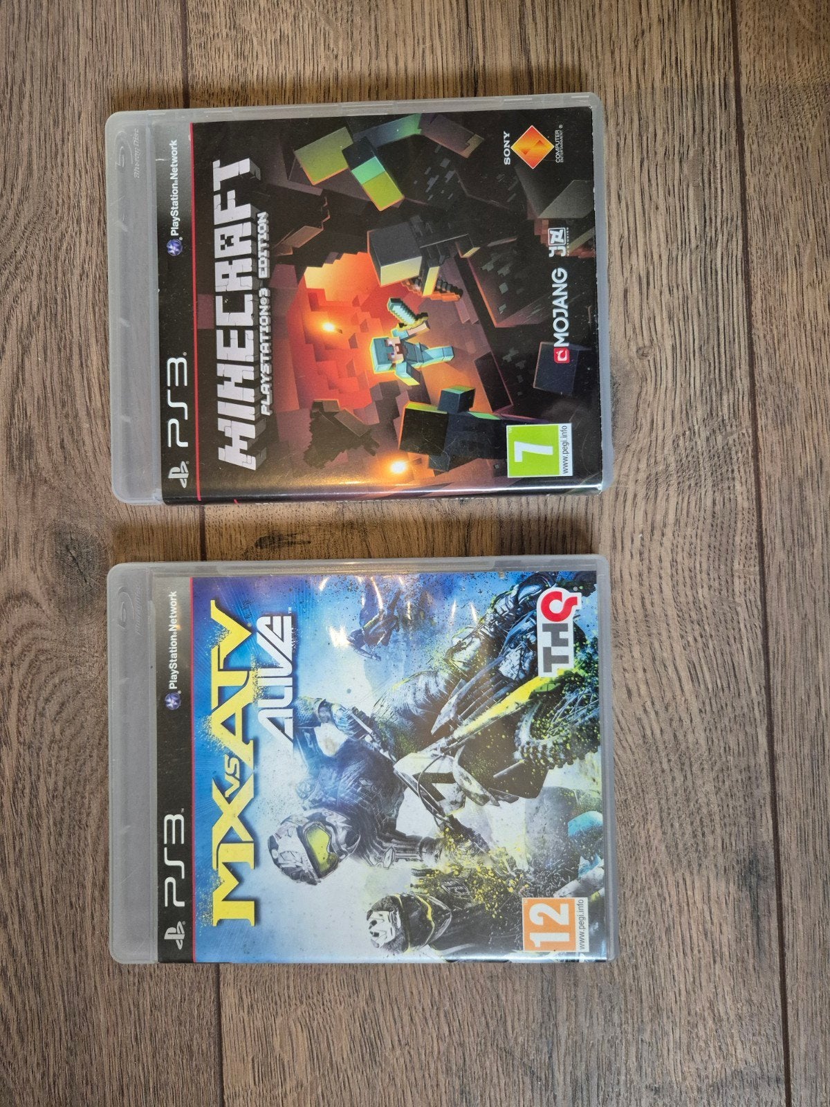 Minecraft & MX vs ATV Alive PS3 games, Spelcomputers en Games, Ophalen of Verzenden