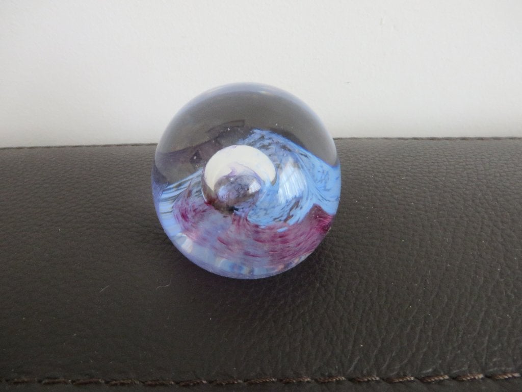 Presse papier van kunst glas, geblazen, Schotland Caithness, Antiek en Kunst, Antiek | Glas en Kristal, Ophalen of Verzenden