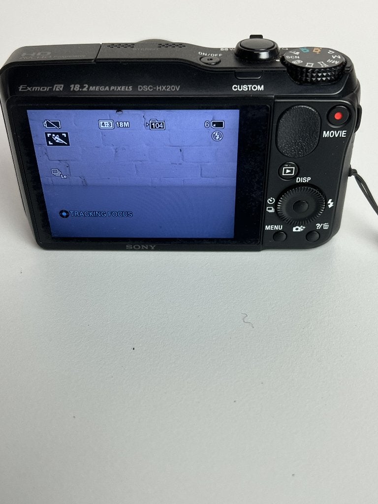 Sony Cybershot DSC HX20V compact camera | 18.2 megapixel, Ophalen, 18 megapixels, Grip, Compactcamera