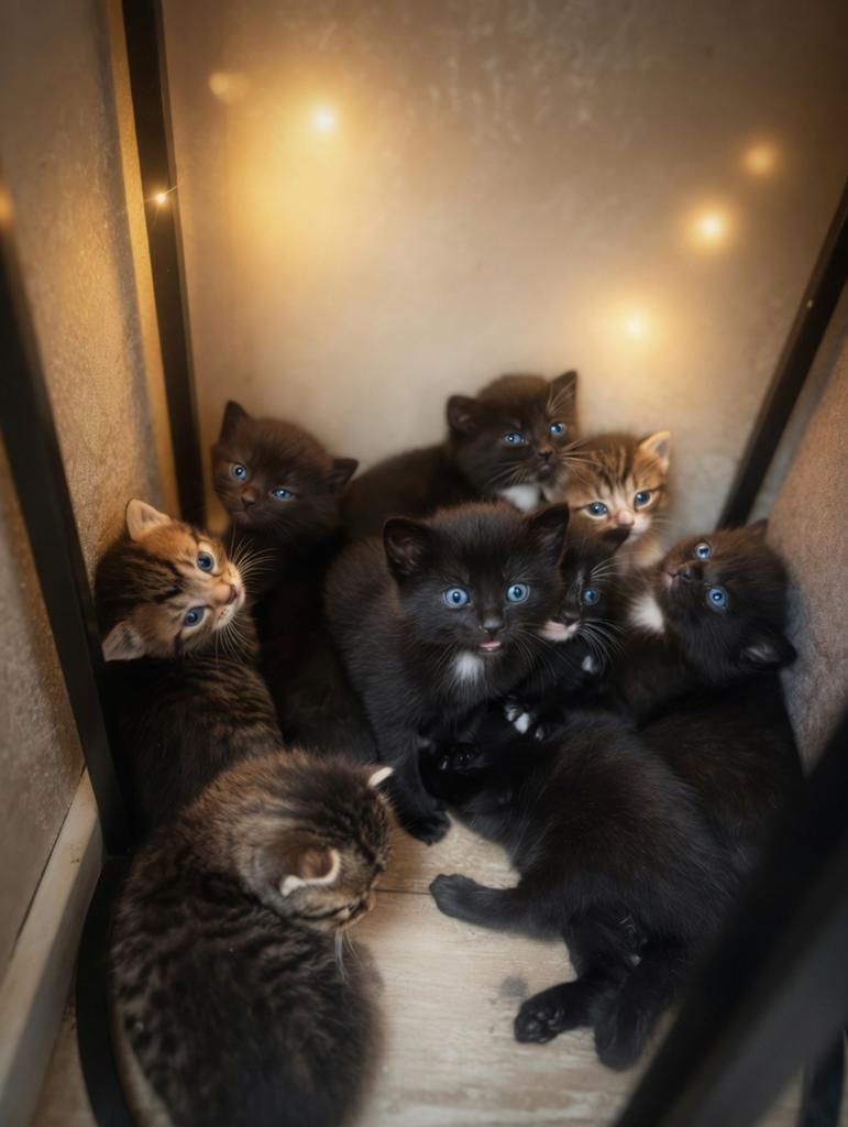 Super schattige kittens, Dieren en Toebehoren, Katten en Kittens | Overige Katten, Poes