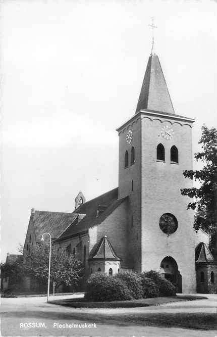 301-254-017 Rossum Plechelmuskerk, Verzenden, Voor 1920, Gelderland