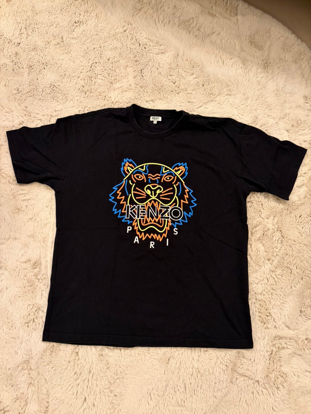Kenzo T-shirt, Ophalen of Verzenden, Gedragen, Overige maten, Zwart