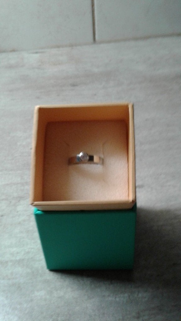 Ring, Sieraden, Tassen en Uiterlijk, Ringen, Ophalen, Nieuw, 17 tot 18, Dame