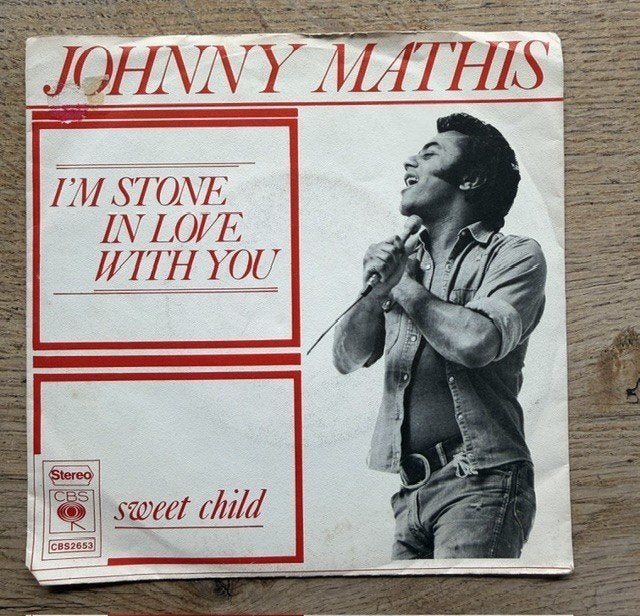 Johnny Mathis - I'm stone in love with you, Gebruikt, 7 inch, Ophalen of Verzenden, Pop