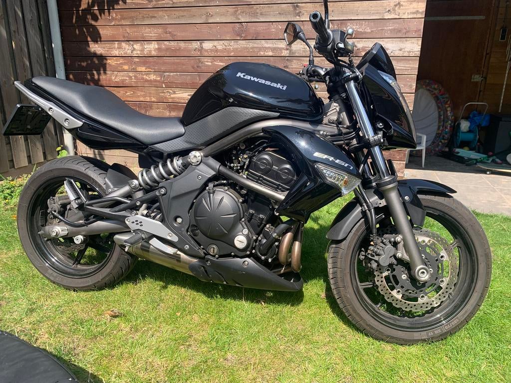 Kawasaki ER-6n (2010) – nette naked bike met accessoires, Particulier, Naked bike