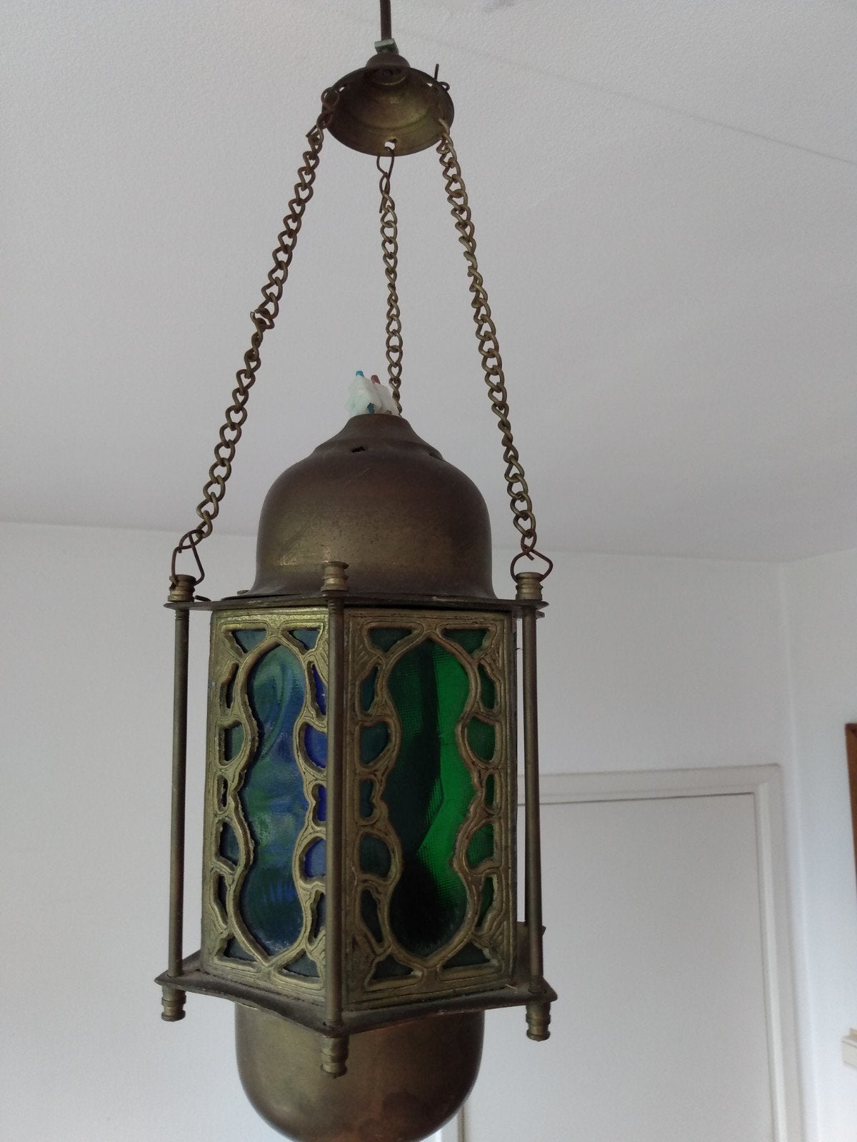 Zeer mooie en unieke Oosterse lamp, Ophalen of Verzenden